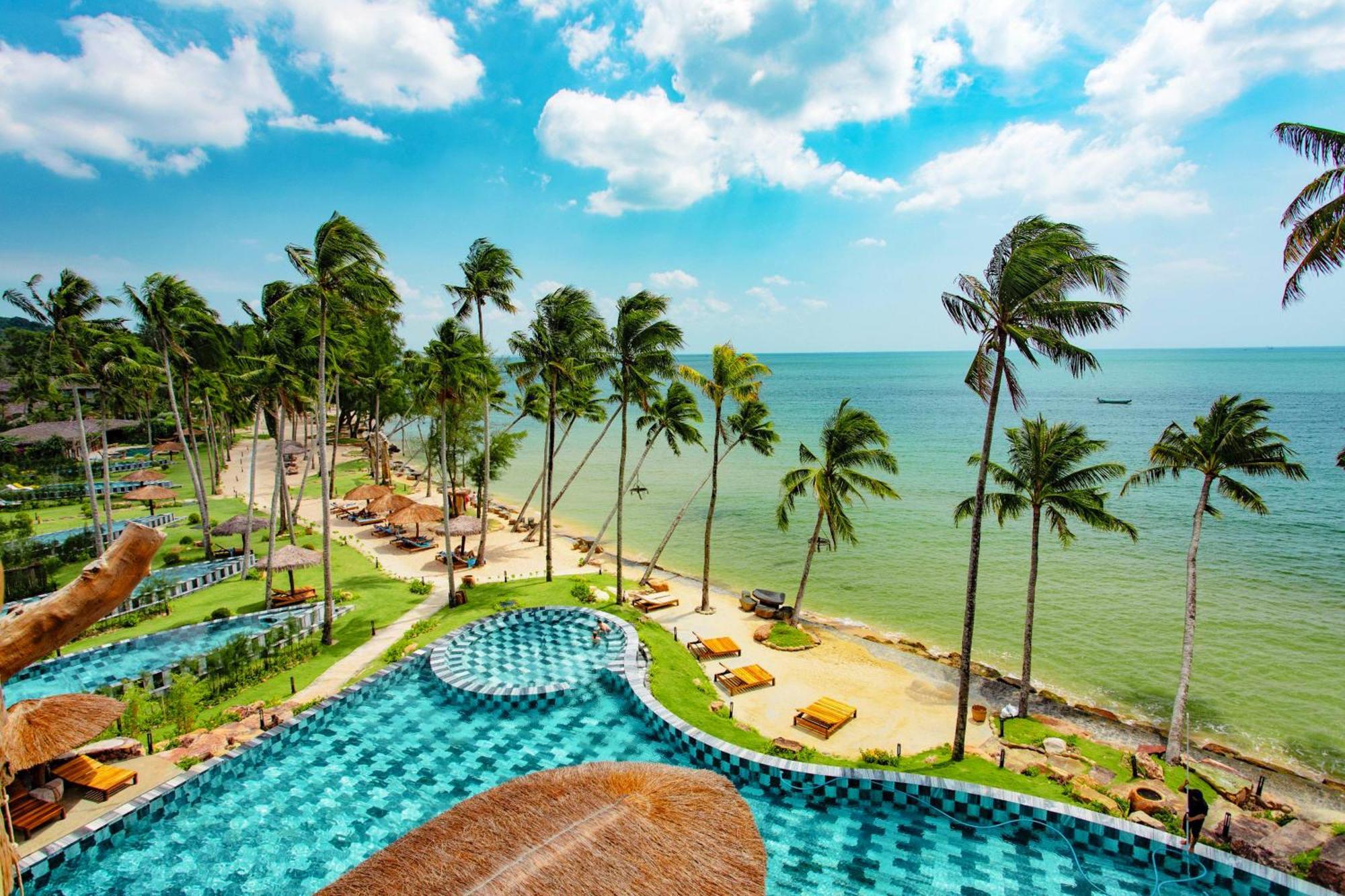 Grand Ocean Bay Resort Дуонг-Донг Экстерьер фото